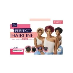 Outre Perfect Hairline 13x4 Synthetic HD Lace Front Wig - Lori -Beauty Exchanges outre perfect hairline 13x4 synthetic hd lace front wig lori 655088