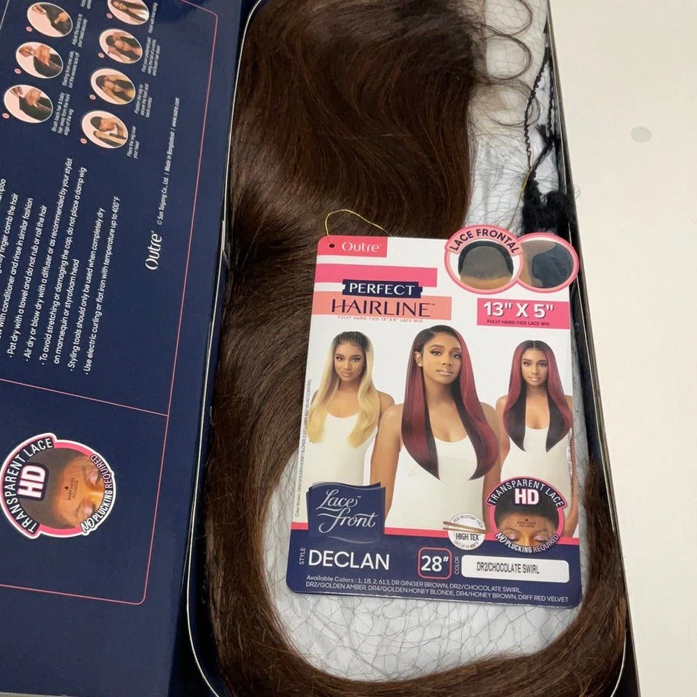 Outre Perfect Hairline 13x4 Synthetic Lace Front Wig - Declan 12 Outre Perfect Hairline 13x4 Synthetic Lace Front Wig - Declan - Image 10