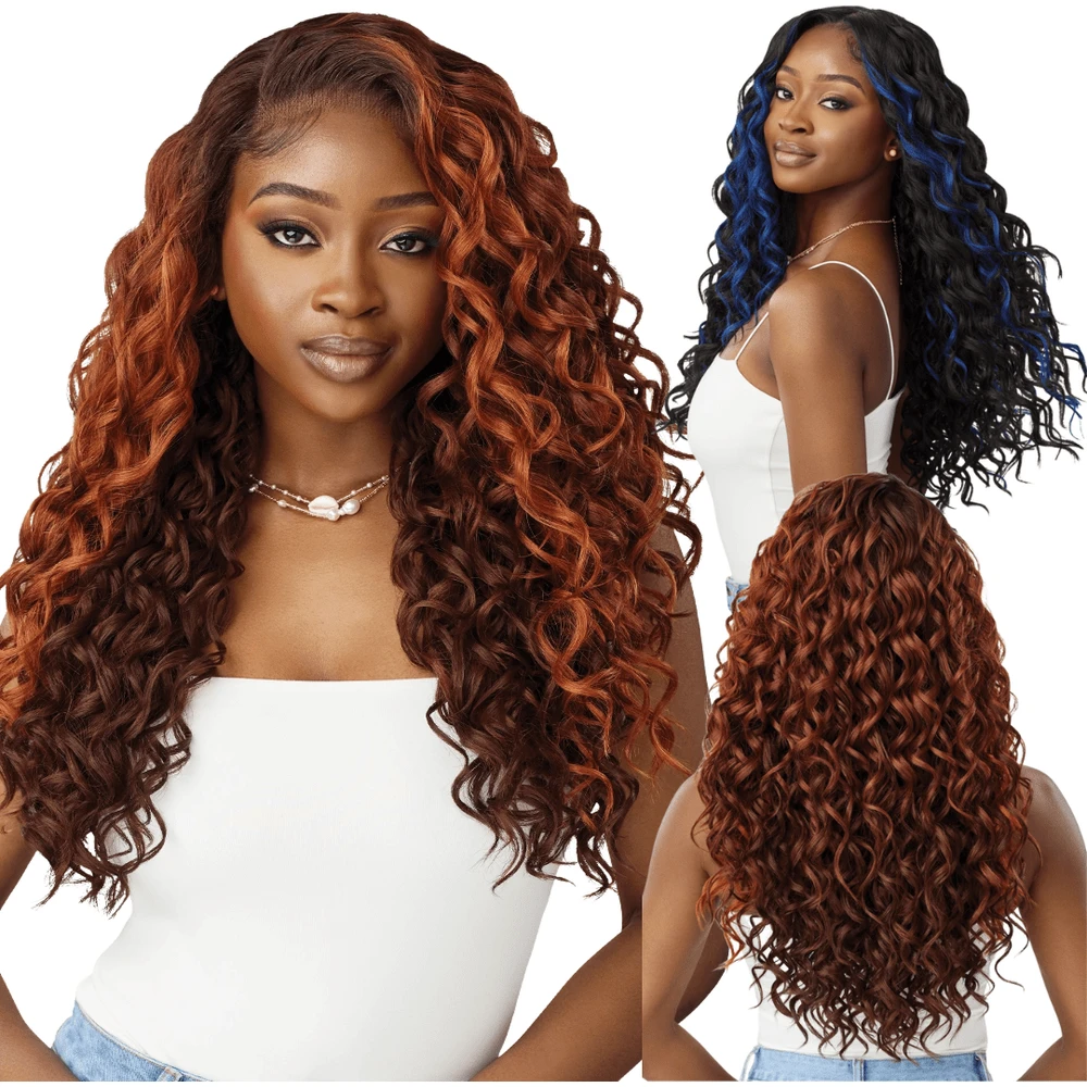 Outre Perfect Hairline 13x6 HD Lace Front Wig - Esmera 3 Outre Perfect Hairline 13x6 HD Lace Front Wig - Esmera