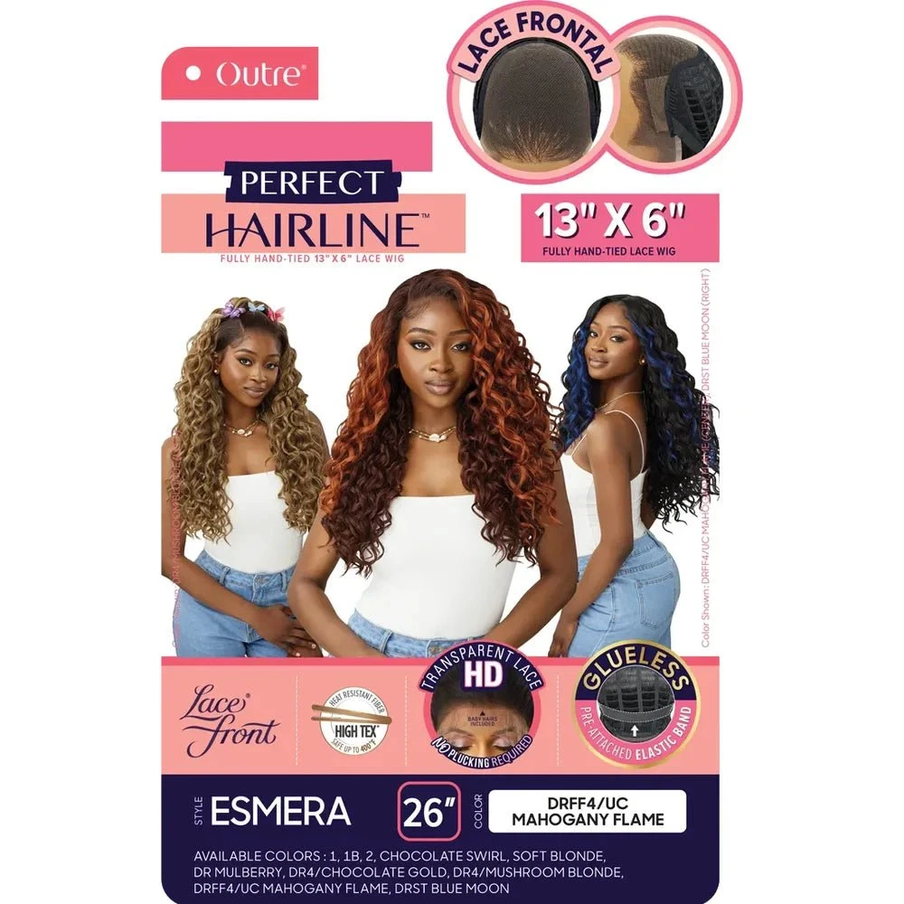 Outre Perfect Hairline 13x6 HD Lace Front Wig - Esmera 9 Outre Perfect Hairline 13x6 HD Lace Front Wig - Esmera - Image 7