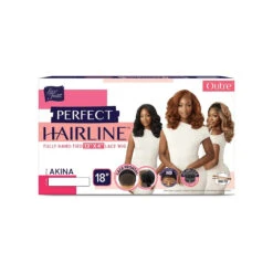 Outre Perfect Hairline 13x6 Synthetic HD Lace Front Wig - Akina -Beauty Exchanges outre perfect hairline 13x6 synthetic hd lace front wig akina 287741