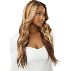 Outre Perfect Hairline 13x6 Synthetic HD Lace Front Wig - Lorena -Beauty Exchanges outre perfect hairline 13x6 synthetic hd lace front wig lorena 934976