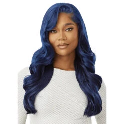 Outre Perfect Hairline Lace Front Wig – Fiorina 22” -Beauty Exchanges outre perfect hairline lace front wig fiorina 22 hd lace pre plucked hairline soft waves 712284