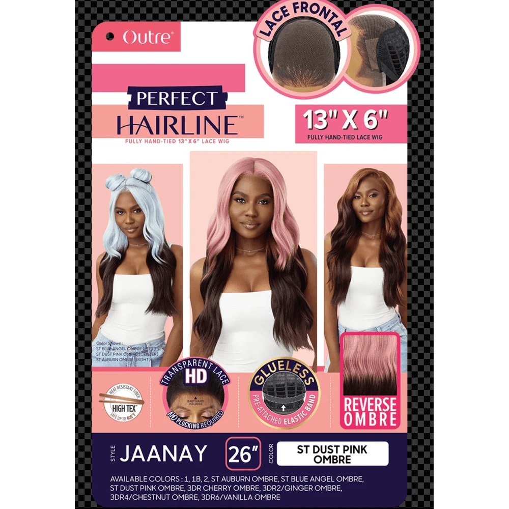 Outre Perfect Hairline Lace Front Wig – Jaanay 26” 11 Outre Perfect Hairline Lace Front Wig – Jaanay 26” - Image 9