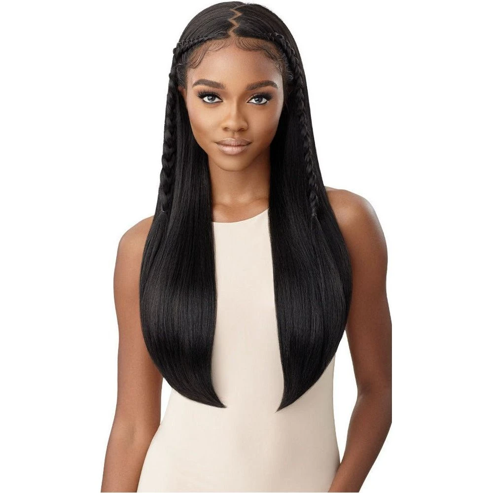 Outre Perfect Hairline Transparent HD 13x6 Synthetic Lacefront Wig - Bexley 6 Outre Perfect Hairline Transparent HD 13x6 Synthetic Lacefront Wig - Bexley - Image 4