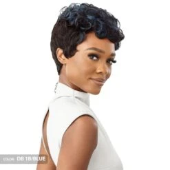 Outre Premium Duby Human Hair Wig - Raven 7 Outre Premium Duby Human Hair Wig - Raven -Beauty Exchanges outre premium duby wig raven 100 human hair clipper cut no lace available in natural fashion colors 953573