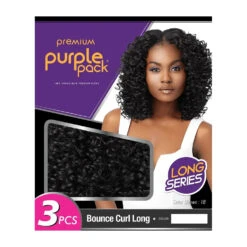 Outre Premium Purple Pack – Bounce Curl Long -Beauty Exchanges outre premium purple pack bounce curl long soft spiral curls for crochet quick weave ponytails lightweight hot water set ready 871034