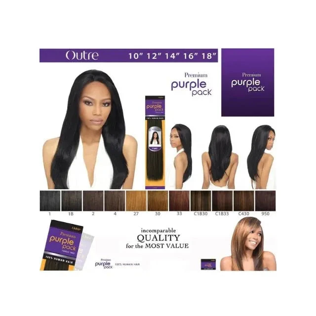 Outre Premium Purple Pack Yaki 100% Human Hair – 20" 6 Outre Premium Purple Pack Yaki 100% Human Hair – 20" - Image 4