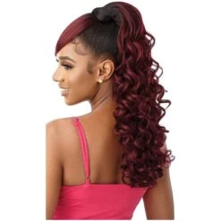 Outre Pretty Quick Bang X Pony Synthetic Ponytail - Saraid -Beauty Exchanges outre pretty quick bang x pony synthetic ponytail saraid 287989
