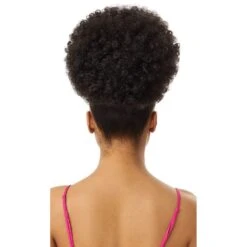 Outre Pretty Quick Drawstring Ponytail – Afro Medium 8 Outre Pretty Quick Drawstring Ponytail – Afro Medium -Beauty Exchanges outre pretty quick drawstring ponytail afro medium bold curls soft volume natural look in minutes 851249
