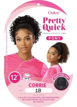 Outre Pretty Quick Drawstring Ponytail – Corrie -Beauty Exchanges outre pretty quick drawstring ponytail corrie 7844803