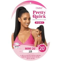 Outre Pretty Quick Drawstring Ponytail – Mimi 20” 10 Outre Pretty Quick Drawstring Ponytail – Mimi 20” -Beauty Exchanges outre pretty quick drawstring ponytail mimi 20 soft layers natural flow chic mid length everyday pony 440407