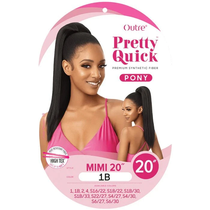 Outre Pretty Quick Drawstring Ponytail – Mimi 20” 6 Outre Pretty Quick Drawstring Ponytail – Mimi 20” - Image 4