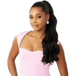 Outre Pretty Quick Neesha Drawstring Ponytail – Neesha Glam Curl 24”
