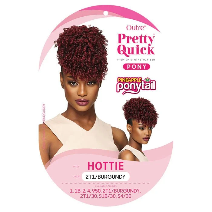 Outre Pretty Quick Pineapple Ponytail – Hottie 6 Outre Pretty Quick Pineapple Ponytail – Hottie - Image 4