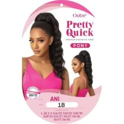 Outre Pretty Quick Pony – Ani 9 Outre Pretty Quick Pony – Ani -Beauty Exchanges outre pretty quick pony ani sleek heat safe ponytail natural shine quick styling 710148