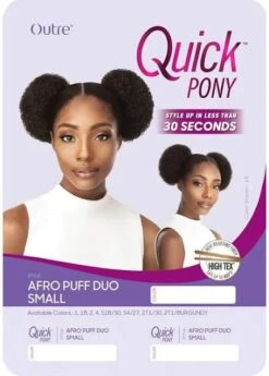 Outre Quick Pony – Afro Puff Duo 11 Outre Quick Pony – Afro Puff Duo -Beauty Exchanges outre quick pony afro puff duo 1735567