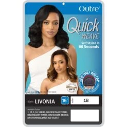 Outre Quick Weave Half Wig – Livonia 15 Outre Quick Weave Half Wig – Livonia -Beauty Exchanges outre quick weave half wig livonia 4935594