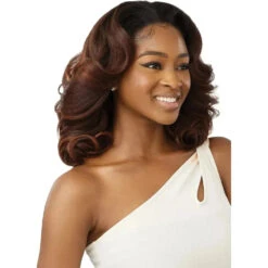 Outre Quick Weave Synthetic Half Wig - Lucette -Beauty Exchanges outre quick weave synthetic half wig lucette 177447