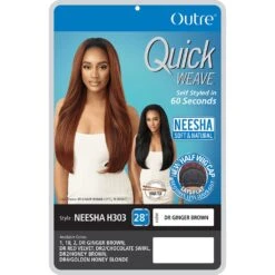 Outre Quick Weave Synthetic Half Wig - Neesha H303 11 Outre Quick Weave Synthetic Half Wig - Neesha H303 -Beauty Exchanges outre quick weave synthetic half wig neesha h303 441823