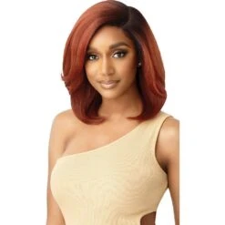 Outre Sleeklay HD Synthetic Deep-C Lace Part Wig - Ara -Beauty Exchanges outre sleeklay hd synthetic deep c lace part wig ara 516508