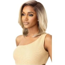 Outre Sleeklay HD Synthetic Deep-C Lace Part Wig - Ara -Beauty Exchanges outre sleeklay hd synthetic deep c lace part wig ara 926841