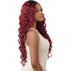 Outre Sleeklay HD Synthetic Lace Front Wig - Shalini -Beauty Exchanges outre sleeklay hd synthetic lace front wig shalini 274568