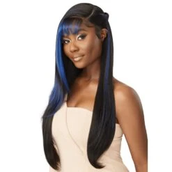 Outre SleekLay Part Synthetic HD Lace Front Wig - Daniella -Beauty Exchanges outre sleeklay part synthetic hd lace front wig daniella 285898