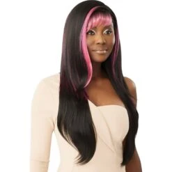 Outre SleekLay Part Synthetic HD Lace Front Wig - Daniella -Beauty Exchanges outre sleeklay part synthetic hd lace front wig daniella 482281