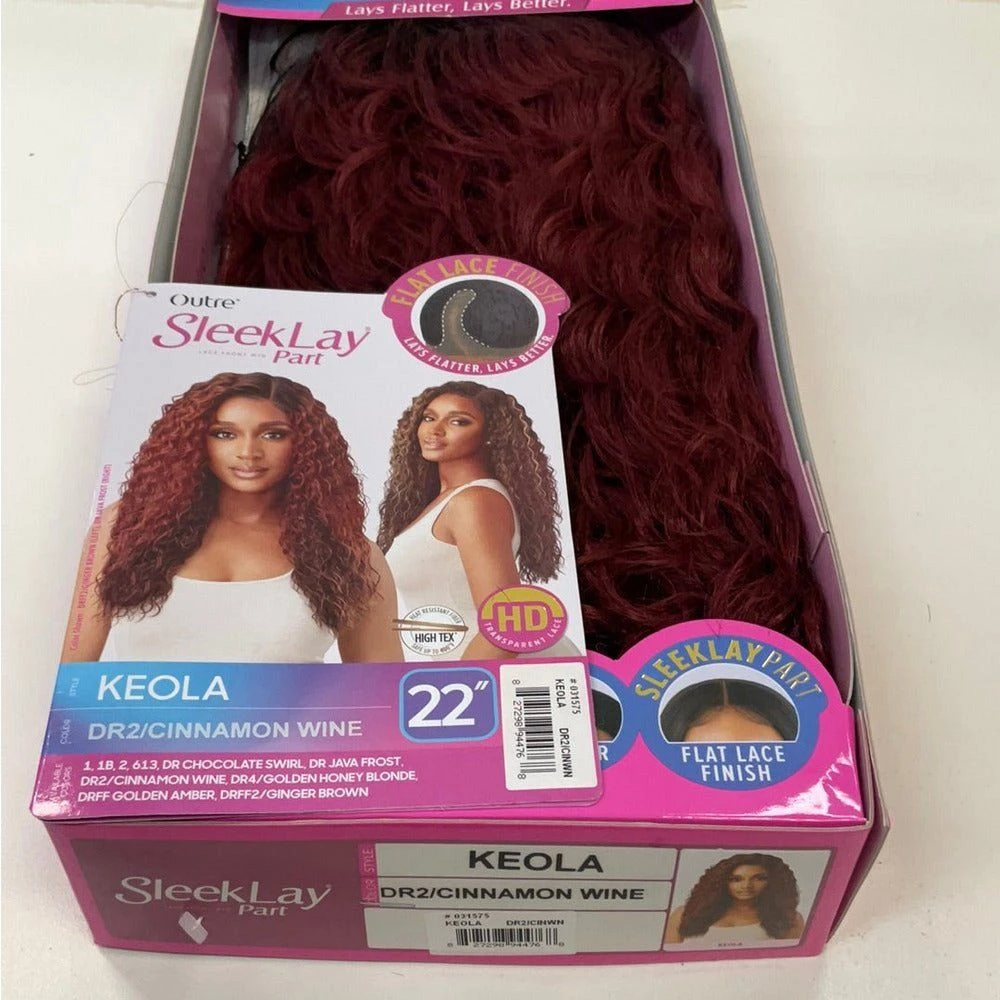 Outre Sleeklay Part Synthetic L-Part Wig - Keola 11 Outre Sleeklay Part Synthetic L-Part Wig - Keola - Image 9