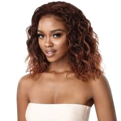 Outre Synthetic Quick Weave Wet & Wavy Half Wig – Loose Curl 18”