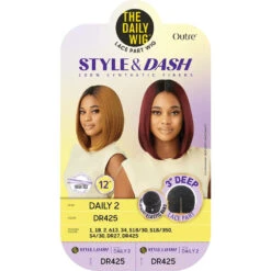 Outre The Daily Wig Synthetic Style & Dash Wig - Daily 2 -Beauty Exchanges outre the daily wig style dash daily 2 effortless style quick wear and natural volume 327919