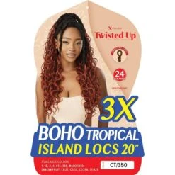 Outre Twisted Up – Boho Tropical Island Locs 20" -Beauty Exchanges outre twisted up boho tropical island locs 20 8744390