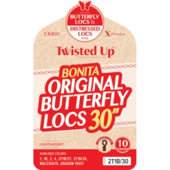 Outre Twisted Up – Bonita Original Butterfly Locs 30" -Beauty Exchanges outre twisted up bonita original butterfly locs 30 soft pre looped crochet locs for a boho chic look 189178