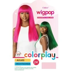Outre Wigpop Color Play Synthetic Full Wig - Akari -Beauty Exchanges outre wigpop color play synthetic full wig akari 694610