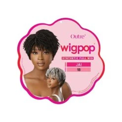 Outre WigPop Synthetic Wig – Jai -Beauty Exchanges outre wigpop synthetic wig jai chic shoulder length waves bangs from natural neutrals to bold fashion tones 296643