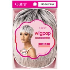 Outre WigPop Synthetic Wig – Nola 9 Outre WigPop Synthetic Wig – Nola -Beauty Exchanges outre wigpop synthetic wig nola bouncy curls with fringe bangs natural bold color options 706034