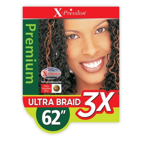 Outre X-Pression 3X Pre-Stretched Kanekalon Braid 62" 7 Outre X-Pression 3X Pre-Stretched Kanekalon Braid 62" - Image 5