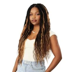 Outre X‑Pression Synthetic Crochet Hair – 3X Boho Goddess Egyptian Locs 22″