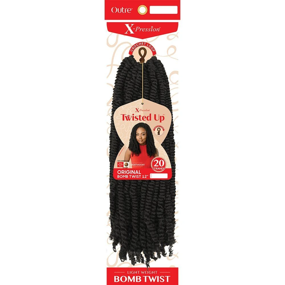 Outre X-Pression Twisted Up Braiding Crochet Hair - Original Bomb Twist 5 Outre X-Pression Twisted Up Braiding Crochet Hair - Original Bomb Twist - Image 3