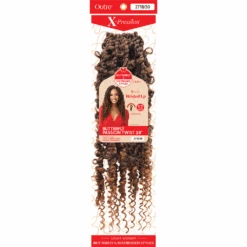 Outre X-pression Twisted-Up Crochet Braid - Butterfly Passion Twist 18" -Beauty Exchanges outre x pression twisted up crochet braid butterfly passion twist 18 9542816