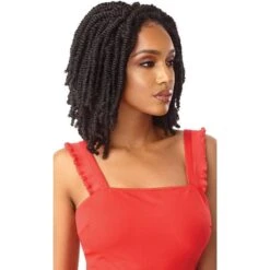 Outre X-Pression Twisted Up Synthetic Lace Front Wig - Straight Bomb Twist 14" -Beauty Exchanges outre x pression twisted up synthetic lace front wig straight bomb twist 14 586903