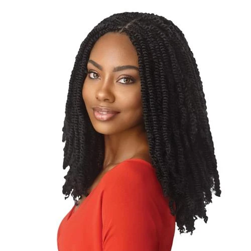 Outre X‑Pression Synthetic Crochet Hair 10x – Springy Afro Twist 20″ 7 Outre X‑Pression Synthetic Crochet Hair 10x – Springy Afro Twist 20″ - Image 5