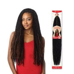 Outre X‑Pression Synthetic Crochet Hair – Passion Waterwave 24″