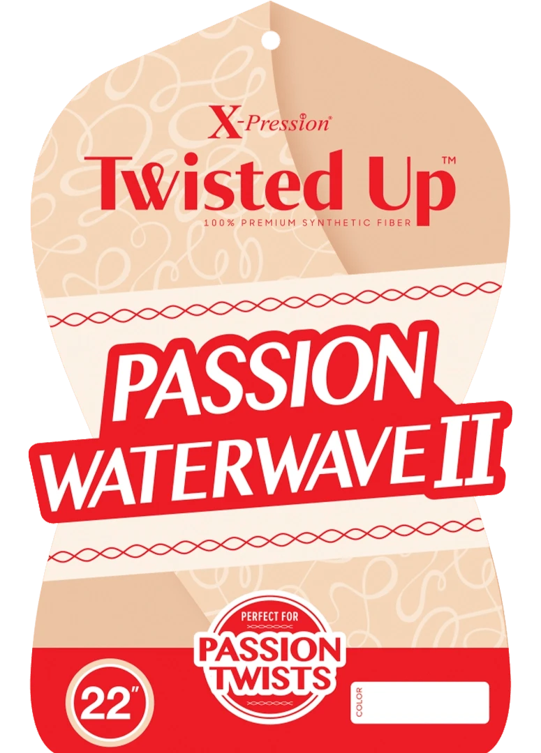 Outre X‑Pression Synthetic Crochet Hair – Passion Waterwave II 22″ 4 Outre X‑Pression Synthetic Crochet Hair – Passion Waterwave II 22″ - Image 2