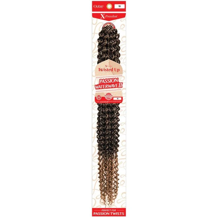 Outre X‑Pression Synthetic Crochet Hair – Passion Waterwave II 22″ 5 Outre X‑Pression Synthetic Crochet Hair – Passion Waterwave II 22″ - Image 3