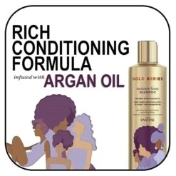 Pantene Gold Series Moisture Boost Shampoo - 9.1 Fl Oz -Beauty Exchanges pantene gold series moisture boost shampoo with argan oil sulfate free hydration for textured hair 91 fl oz 702848