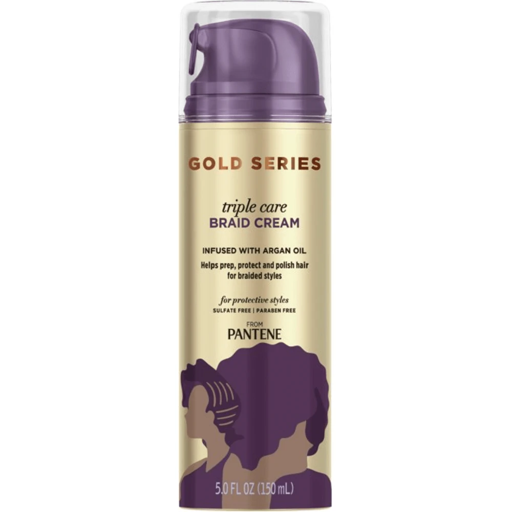 Pantene Gold Series Triple Care Braid Cream - 5 Fl Oz 3 Pantene Gold Series Triple Care Braid Cream - 5 Fl Oz