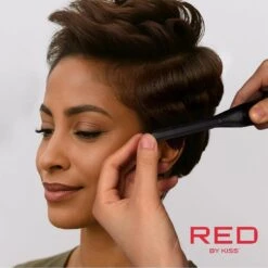 KISS Red 3/10" Flat Iron – Sleek Styling 15 KISS Red 3/10" Flat Iron – Sleek Styling -Beauty Exchanges red 310 flat iron sleek styling salon results compact power 119876