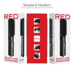 Red By Kiss Beard & Hair Straightener